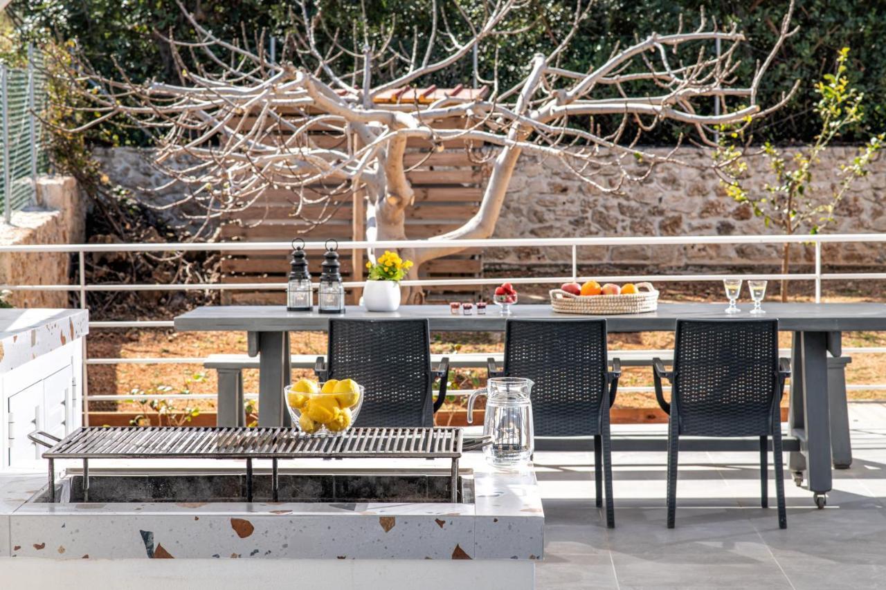 Alba Bianca Villa, Family Retreat With Heated Pool By Thinkvilla Hersonissos  Exterior foto