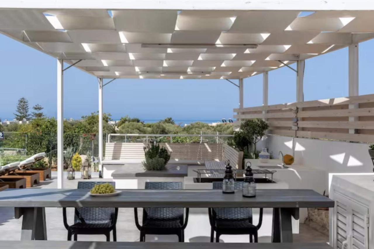 Alba Bianca Villa, Family Retreat With Heated Pool By Thinkvilla Hersonissos  Exterior foto