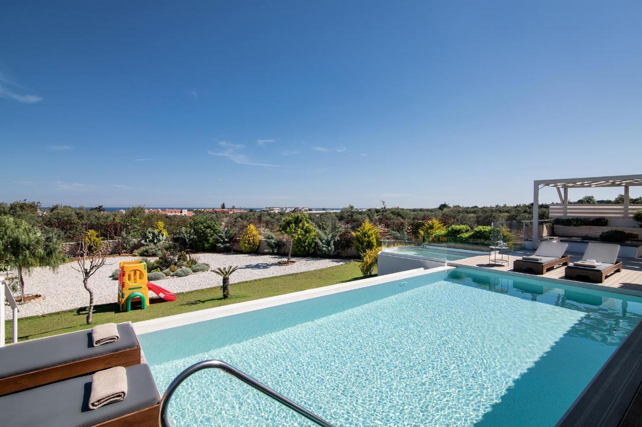Alba Bianca Villa, Family Retreat With Heated Pool By Thinkvilla Hersonissos  Exterior foto